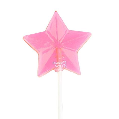 Lollipop Centerpiece, Gourmet Lollipops, Star Lollipops, Watermelon Flavor, Rainbow Lollipops, Christmas Lollipops, Lollipop Candy, Lollipop Sticks, Pink Star