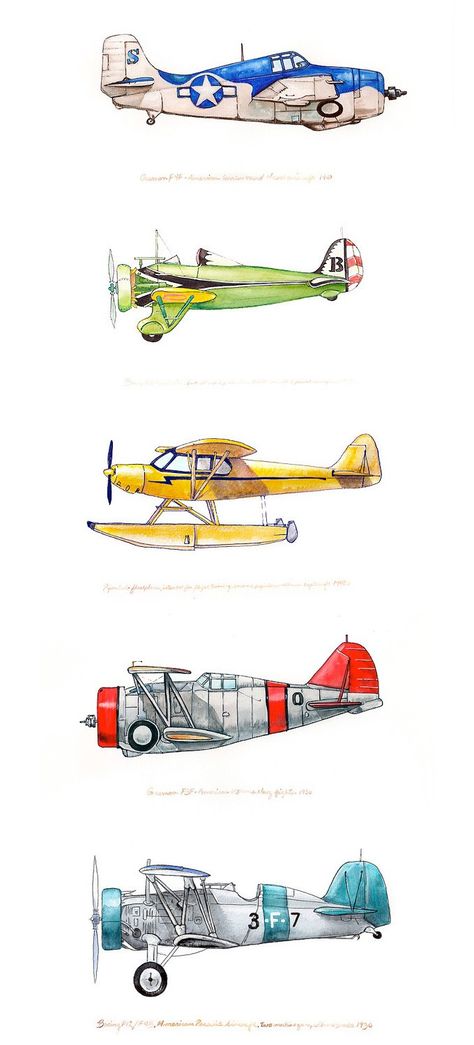 Plane Drawing, Airplane Drawing, Plane Design, Vintage Planes, Airplane Art, Vintage Trends, Aircraft Art, Vintage Airplanes, Vintage Aircraft