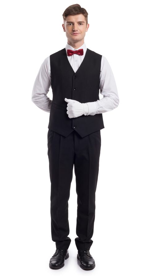 Waiter Uniform | Komfortz – Total Uniform Solutions Waiter Outfit Men, Waiter Outfit Restaurants, Waiter Uniform Men, Waiter Pose, Waiter Uniform Design, Waiter Outfit, Uniform Hotel, Hotel Uniforms, Restaurant Uniform