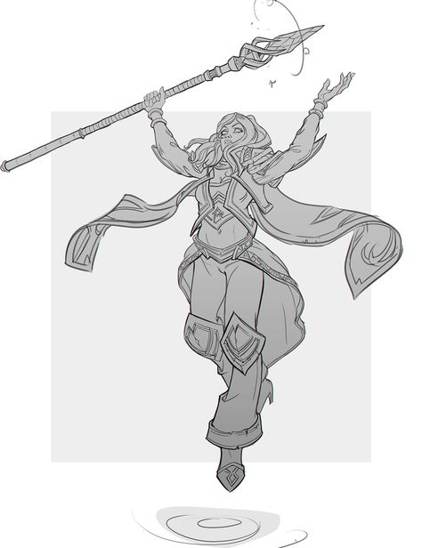 Magic Wielder Pose, Witch Casting Spell Pose, Mage Pose Reference Female Drawing, Magic Staff Poses Drawing, Wizard Casting Spell Pose, Spellcasting Pose Reference, Holding Magic Pose, Staff Poses Drawing, Witch Pose Reference