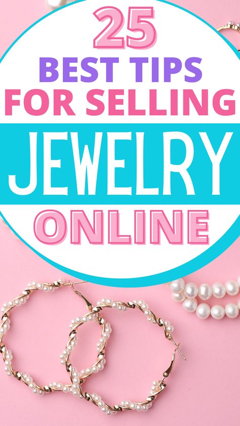 25 Best Tips for Selling Jewelry Online Successfully How To Display Jewelry For Sale Online, How To Sell Jewelry Online, Jewelry Selling Ideas, Sell Jewelry Online, Small Jewelry Business, Selling Jewelry Online, Handmade Jewelry Business, Selling Crafts, Youtube Promotion