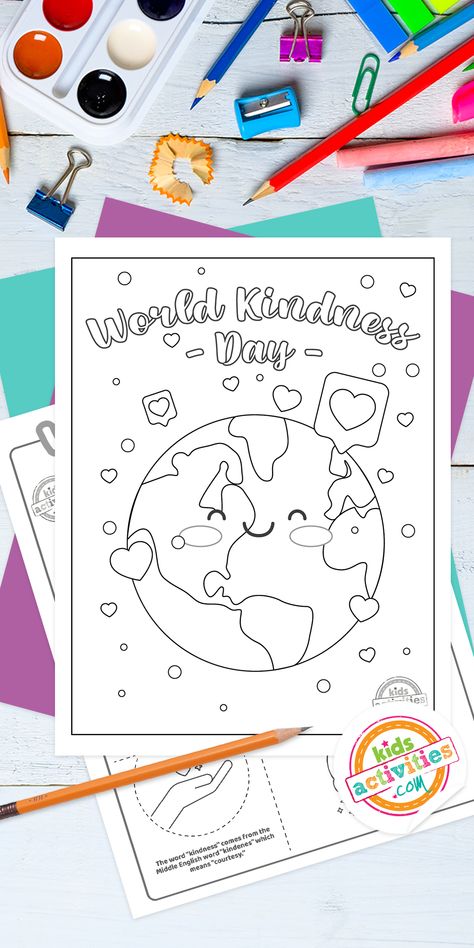 The Complete Guide to Celebrating World Kindness Day on November 13, 2024 World Kindness Day Activities Kids, World Kindness Day Activities, What Is Kindness, Kindness For Kids, Kids Giveaway, Fun Facts For Kids, Compliment Cards, Kindness Day, Kindness Activities