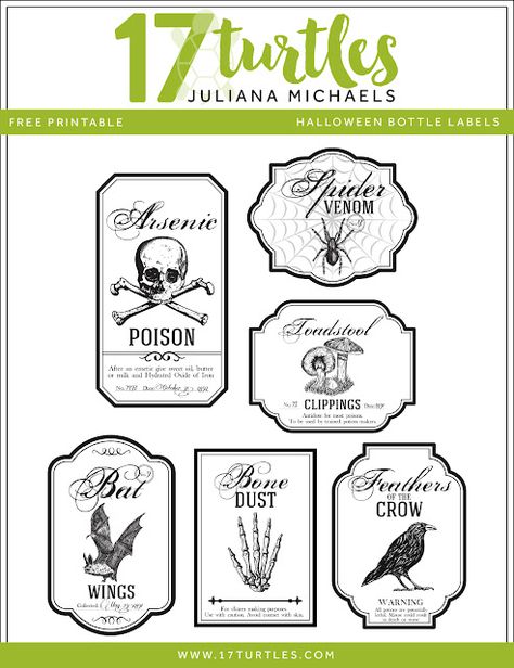 Spooky Labels Free Printables, Halloween Potion Bottles Free Printables, Halloween Poison Labels, Free Potion Bottle Printables, Poison Bottle Labels Printable Free, Poison Labels Printables Free, Halloween Bottle Labels Free Printable, Potion Bottle Labels Printable Free, Potion Bottle Labels