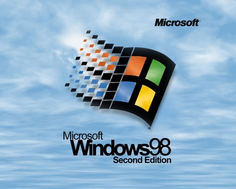 Windows 98SE Windows 98 Wallpaper, Windows 10 Logo, Microsoft Wallpaper, Windows Logo, Windows Aesthetic, Wallpaper Horizontal, Windows Microsoft, Windows Design, Logo Youtube