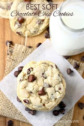 Best Soft Chocolate Chip Cookies, Soft Chocolate Chip Cookies Recipe, Sour Cream Cookies, Chocolate Sugar Cookies, Oatmeal Cookies Chewy, Chocolate Chip Cookies Recipe, Soft Chocolate Chip Cookies, Perfect Chocolate Chip Cookies, Chewy Chocolate Chip