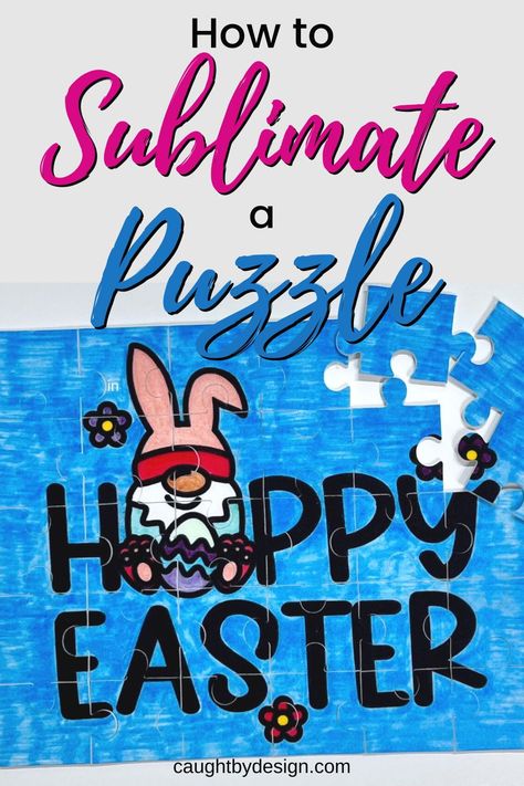 Sublimation Puzzle Designs, Sublimation Puzzle Ideas, Heat Transfer Vinyl Projects, Cricut Htv, Design Tape, Silhouette Curio, Color Puzzle, Silhouette Tutorials, Create Decor