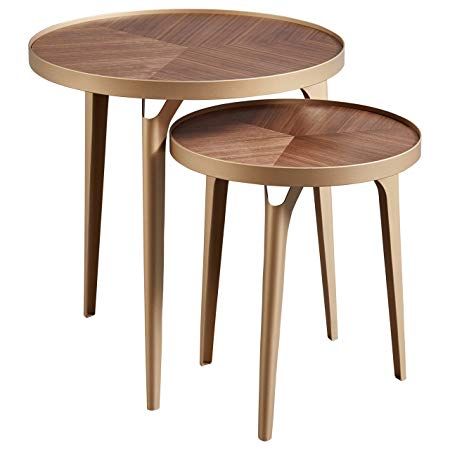 Side Table Wood Modern, Mid Century Modern Side Table, Side Table Set, Modern Tables, Nest Of Tables, Nesting Table, Centre Table, Nesting Coffee Tables, End Table Sets