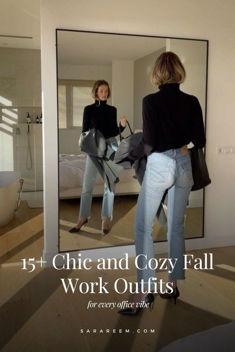 Fall 2024 work outfits are here! Discover chic and professional office looks perfect for the corporate world. From cozy fall layers to trendy business attire, find stylish outfit ideas that will keep you comfortable and polished. Upgrade your wardrobe with the best work outfit ideas for fall! Discover fall workwear ideas that are comfortable, professional, and effortlessly fashionable. Your perfect fall office look starts here! Women Winter Work Outfits, Trendy Business Attire, Work Trip Outfits, Workwear Ideas, Fall Work Outfits, Cream Knitted Dress, Summer Business Casual Outfits, Outfit Ideas For Fall, Fall Workwear