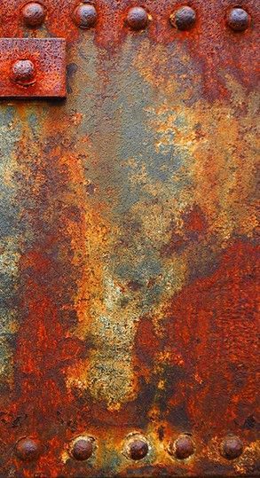 Texturas Sponge Texture, Interesting Textures, Rust Paint, Texture Inspiration, Peeling Paint, Rusted Metal, Rusty Metal, Metal Surface, Metal Texture