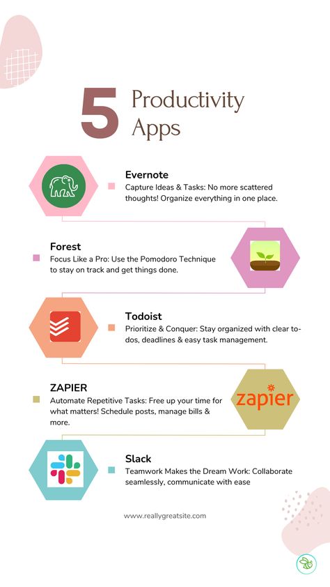 Boost Your Productivity with These Top 5 Apps! 🚀 Studying Girl, The Pomodoro Technique, Pomodoro Technique, Stay Productive, Productivity Apps, Task Management, Evernote, Google Sheets, Goals Planner