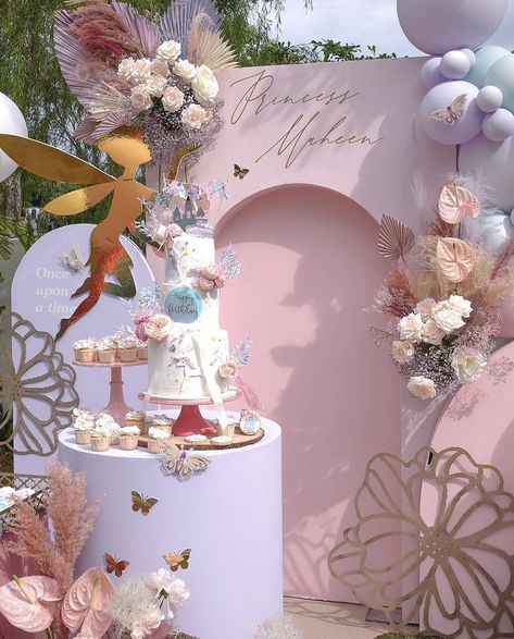 Enchanted Fairy Garden Party Balloons, Fairy Butterfly Theme Birthday Party, Fairy Birthday Balloons, Fairy Theme Birthday Party Decoration, Fairy Balloons, Fairy First Birthday Party Decoration, Birthday Fairy Theme, My Fairy First Birthday, Enchanted Garden Birthday Party