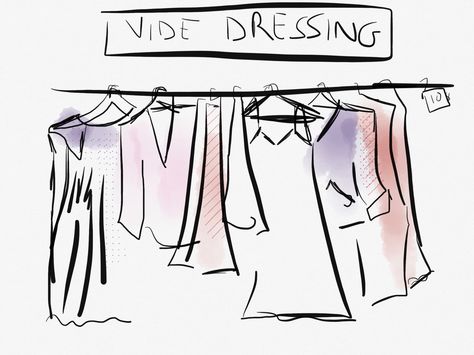 Vide dressing. Book Art Diy, Thrift Shop, Shopping Event, March 7, Thrift Shopping, Fashion Story, Closet Organization, Facebook Sign Up, Art Diy