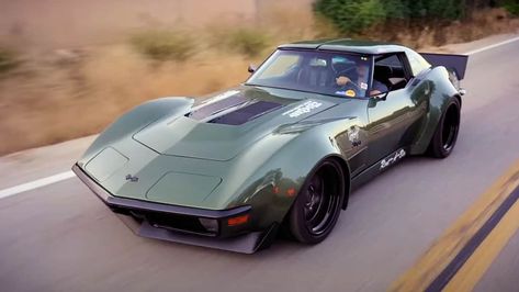 Rambo ~  Garrett Randall’s Pro-Touring 1970 Corvette Corvette C3 Pro Touring, C3 Corvette Restomod, 1970 Corvette, Corvette Race Car, Pro Touring Cars, C3 Corvette, Corvette C3, Chevrolet Corvette Stingray, Custom Muscle Cars