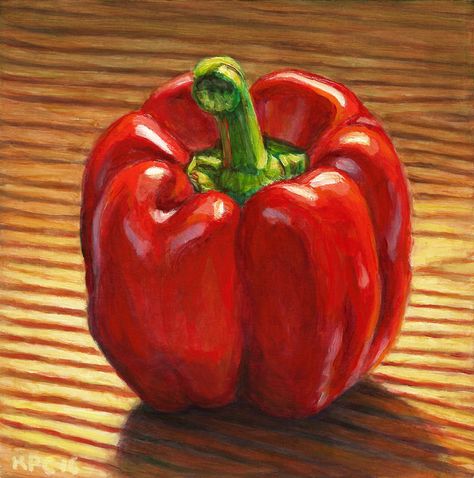 Paintings Of Landscapes, Table Painting, Vegetable Drawing, Veggie Art, Vegetable Painting, Fruits Drawing, Realistic Oil Painting, Hand Crafts, Food Painting