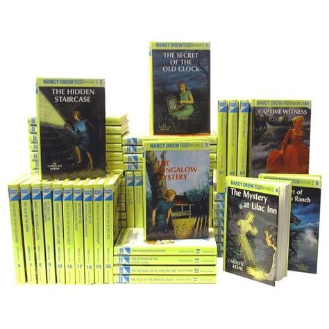 Complete Nancy Drew book series. Childhood favorite! Nancy Drew Series, Nancy Drew Books, Tennessee Williams, Hardy Boys, Book Challenge, Nancy Drew, Day Book, Book Bundles, Stack Of Books