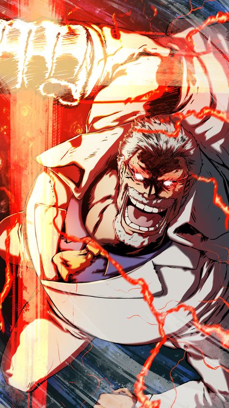 Garp One Piece Wallpaper, Monkey D Garp Wallpaper, Galaxy Punch, Tiktok Wallpaper Aesthetic, Garp Onepiece, Haki One Piece, Game Ps5, Monkey D Garp, One Piece Art