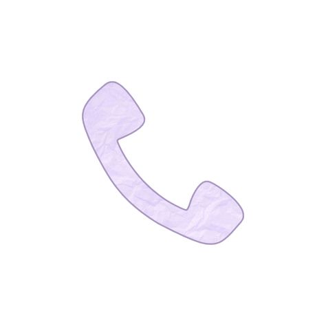 Purple Call Icon, Purple And White Icons, Purple Phone Icon, Lavender Stickers, Phone App Icon, Purple Widget, Lilac Aesthetic, Homescreen Background, Phone Text Message