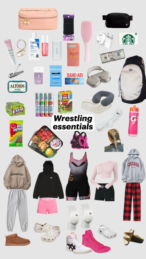 Cute Wrestling Outfits, Wrestling Diet, Sports Bag Essentials, Sporty Girl Aesthetic, Wrestling Clothes, Wrestling Quotes, Tackle Football, Wrestling Outfits, Boxing Clothes