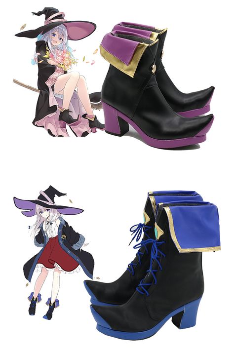 Elaina Cosplay, Witches Shoes, Ankle Leather Boots, Witch Drawing, Witch Cosplay, Witch Shoes, Witch Boots, Cartoon Shoes, Boost Shoes