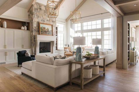 Unbelievably Gorgeous European Cottage Style Home in Utah Mountain Meadow, European Cottage, Cottage Style Home, Family Room Decorating, Custom Home Designs, Traditional Living, Living Room Spaces, Traditional Living Room, Luxor