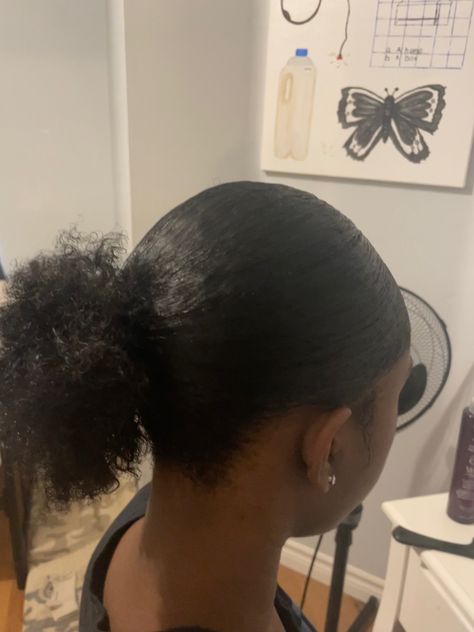 slick back bun😩 Slick Back Bun, Hairstyles Pictures, Braids Hairstyles Pictures, Big Forehead, Slick Back, Black Natural Hairstyles, Braids Hairstyles, Natural Hairstyles, Hair Inspo