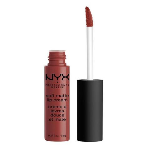 Nyx Lip Cream, Nyx Soft Matte Lip Cream, Nyx Soft Matte, Makeup Soft, Nyx Lip, Nyx Lipstick, Metallic Lips, Soft Matte Lip Cream, Beauty Make-up