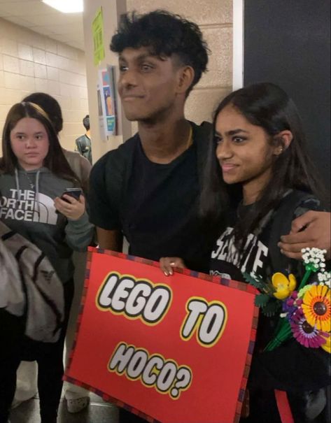 Lego To Prom, Lego Hoco Proposals Ideas, Lego Homecoming Proposal, Beauty And The Beast Hoco Proposals, Lego Promposal Ideas, Lego Hoco Proposal, Lego Promposal, Hoco Asks, Bison Board