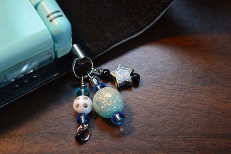 Otaku Art, Eye Pins, Phone Strap, Nintendo Ds, Out Of This World, This World, 30 Minutes, Beading, Nintendo