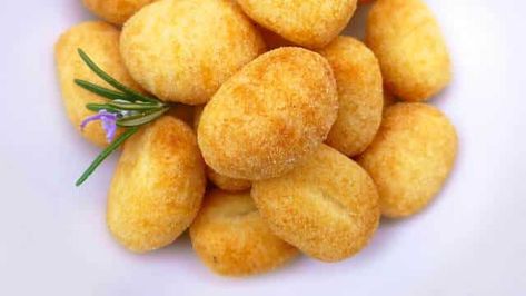 Easy Oven Baked Gnocchi Recipe | Simple. Tasty. Good. Oven Baked Gnocchi, Gnocchi From Scratch, Make Gnocchi, Gnocchi Recipes Easy, Meatball Dishes, How To Cook Gnocchi, Baked Gnocchi, Gnocchi Recipe, Making Gnocchi