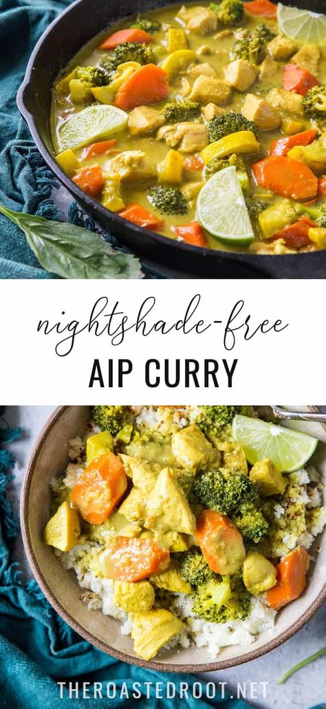 Aip Curry, Autoimmune Diet Recipes, Aip Diet Recipes, Tartiflette Recipe, Nightshade Free Recipes, Autoimmune Paleo Diet, Autoimmune Recipes, Autoimmune Paleo Recipes, Aip Paleo Recipes