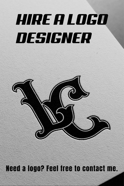 LC monogram logo, Initial letter logo Letter Monogram Logo, Lc Logo, Letters Logo, Business Identity, Monogram Logo Design, Letter Monogram, Letter Logo Design, Initial Letter, Initial Letters