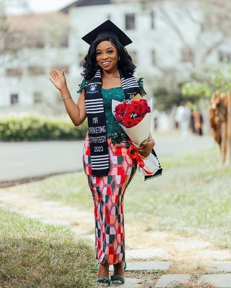 🎓 **Celebrate Your Achievement in Style with GOBA KENTE!** 🎓 Congratulations 🎉 ! As you step into a new chapter of your life, make a statement with the timeless elegance of GOBA KENTE. Our handcrafted kente fabrics are perfect for celebrating your academic success and heritage with pride. DM us for your Graduation Kente 🎊🎊🎊 ———————————————————————————- Chat with Mary on +233 55 861 4249 Chat with Patricia on +233 59 295 5918 Chat with Naana on +233 20 234 0899 DM Alfred for Quick Respo... Kente Styles For Graduation, Kente Dress Styles For Graduation, Short Kente Styles For Graduation, Goba Kente, Kente Outfits, Kente Dress, Kente Styles, Graduation Style, Kente Cloth