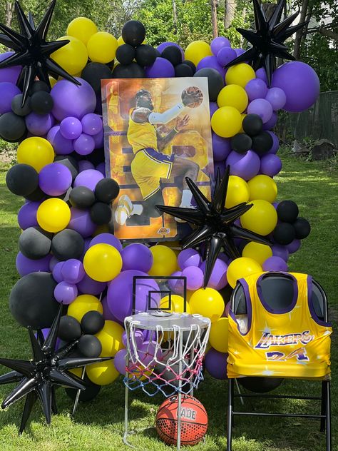 Lebron James Birthday, Theme Birthday Party, Lebron James, Birthday Party Themes, Party Ideas, Basketball, Birthday Party, Birthday