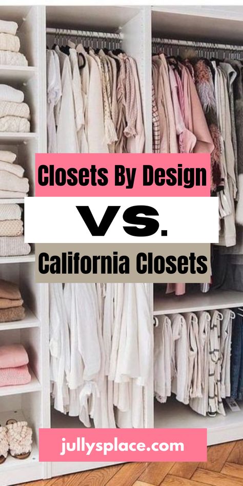 closet Closet World Closets, Elfa Closet Ideas, Tiny Closet Organization Ideas, Storage Closet Organization Ideas, Reach In Closet Ideas, Closet By Design, Closet Shelving Ideas, Organization Ideas Closet, Closets By Design