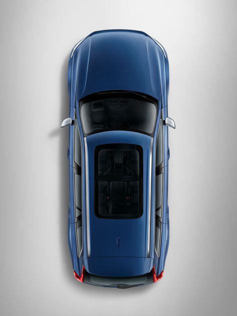 Volvo XC90 T6 R-Design '2015 Furniture Top View Photoshop, Car Top View, Indesign Layout, Truck Top, Blue Jeep, Furniture Design Sketches, Volvo S90, Interior Design Presentation, Car Icons