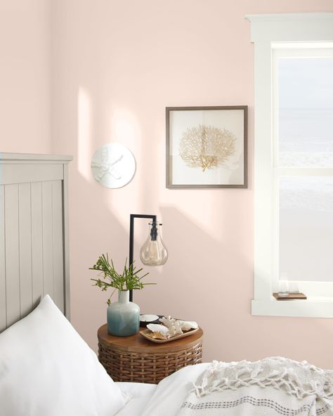 Pinks We Love - Colorfully BEHR Pinks Palette, Light Green Paint, Coastal Paint Colors, Light Paint Colors, Most Popular Paint Colors, Brook Green, Pink Paint Colors, Light Blue Paints, Blue Green Paints