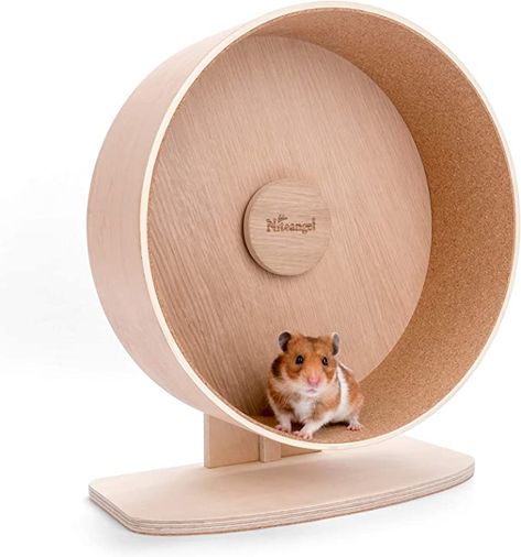 Great wooden wheel for a naturalistic enclosure. Hamster Running, Hamster Cage Ideas, Hamster Wheel, Syrian Hamster, Exercise Wheel, Dream Items, Wooden Wheel, Hamster Cage, Gerbil