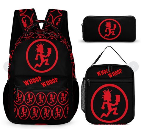 Check out Hatchet Man ICP Insane Clown Posse Juggalo 3 piece backpack set, the latest item I added on eBay! #eBay #eBaySeller Hatchet Man, Tumi Backpack, Urban House, Front Pocket Design, Kipling Backpack, Nike Backpack, Iron Maiden Eddie, Clown Posse, Insane Clown Posse