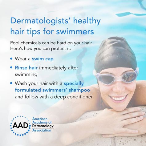 Hair Tips For Swimmers, Tips For Swimmers, Swim Hair Care, Swimming Hair, Swim Hair, Sport Swimming, Summer Hair Care, Stop Hair Breakage, Summer Tips