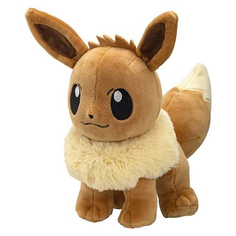 Plush Pokemon, Eevee Plush, Pokemon Stuffed Animals, Pokemon Room, Pokemon Gifts, Pokemon Pokemon, Pokemon Toy, Pokemon Eevee, Pokemon Plush