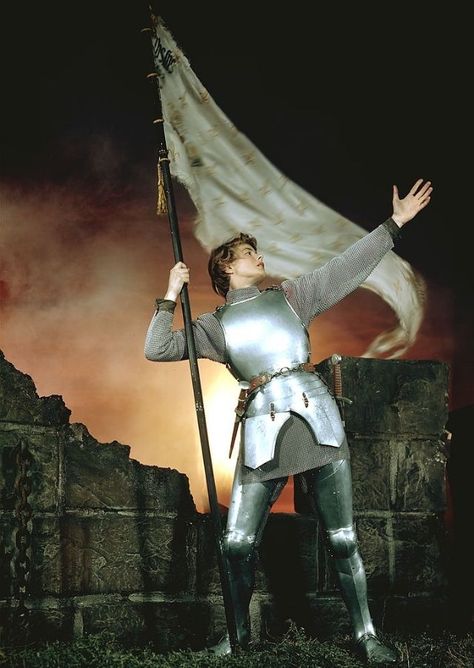 Santa Joana D'arc, Joan D Arc, Saint Joan Of Arc, Epic Film, Jeanne D'arc, St Joan, Ingrid Bergman, Woman Movie, Thick Skin