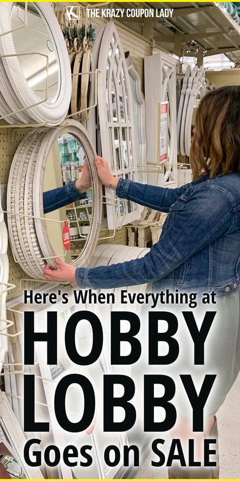 Hobby Lobby Sale Schedule 2023, Hobby Lobby Mirrors, Hobby Lobby Sale Schedule, Hobby Lobby Hacks, Hobby Lobby Wall Decor, Hobby Lobby Sales, Hobby Lobby Crafts, Hobby Lobby Decor, Farmhouse Decorations