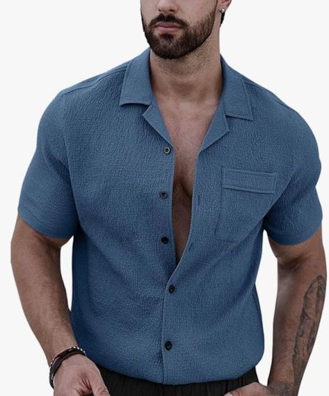 J B Fashion Casual Shirt for Men|| Shirt for Men|| Men Stylish Shirt Half Shirts For Men, Stylish Shirts Men, Men's Formal Style, Half Shirts, Shirt Casual Style, Shirt Refashion, Men's Casual Style, Men's Muscle, Stylish Jackets