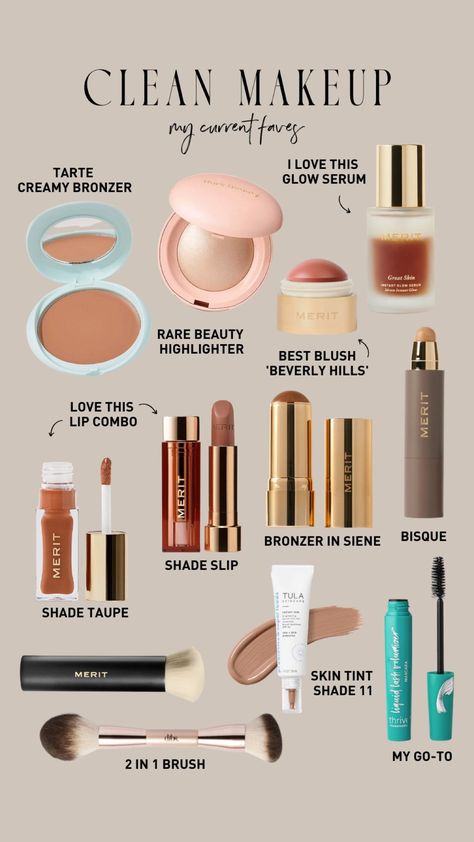 Makeup Favorites, Best Bronzer, Bronzer Makeup, Non Toxic Makeup, Makeup Bag Essentials, Favorite Makeup Products, Makeup Needs, Clean Makeup, Makeup Obsession