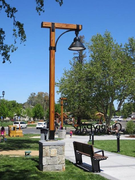 Ranch Entrance Ideas, Driveway Lighting, Outdoor Lamp Posts, Driveway Entrance, Yard Lights, Light Pole, Backyard Lighting, Street Lights, Outdoor Post Lights