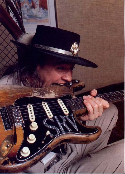 9 Things You Probably Didn’t Know About Stevie Ray Vaughan Stevie Ray Vaughan Guitar, Steve Ray Vaughan, Stevie Ray Vaughn, Famous Guitars, Ray Vaughan, Stevie Ray Vaughan, Stevie Ray, Blues Guitar, I'm With The Band