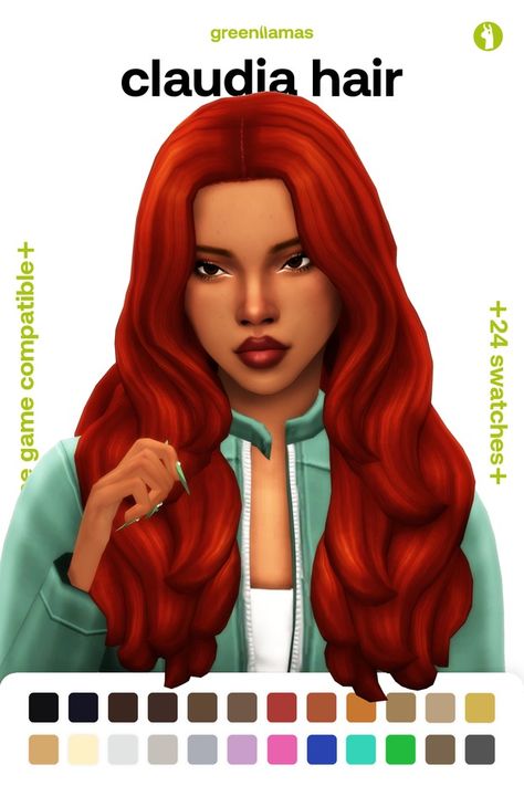 Hair Color Swatches, Sims 4 Cheats, Sims 4 Teen, Sims Games, Sims 4 Characters, Sims Four, Sims 4 Collections, Sims Hair, Best Mods