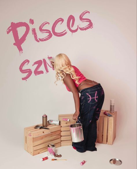 Pisces Birthday Pants, Pisces Szn Aesthetic, Pisces Theme Photoshoot, Pices Zodiac Photoshoot, Pisces Birthday Ideas, Pisces Photoshoot Ideas Black Women, Pisces Birthday Photoshoot Ideas, Pisces Szn Photoshoot, Pisces Theme Party