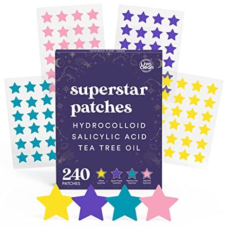 Let the results speak for themselves! The acne patches stars keep blemish-causing debris at bay while absorbing sediments and oils. Our acne stickers for face are what you need.
Due to the color tint of our star pimple patches for face, it might seem like it catches less gunk. But, hello, it's still doing its miracle, just as effective as our highly-rated pimple patches cute.
Fast and effective zit stickers for your acne pimple, thanks to the star face acne pimple patches' non-drying formula. Zit Patches, Star Pimple Patches, Star Face, Acne Patches, Pimple Patches, Pimple Patch, Pink Patch, Pimples On Face, Tree Star