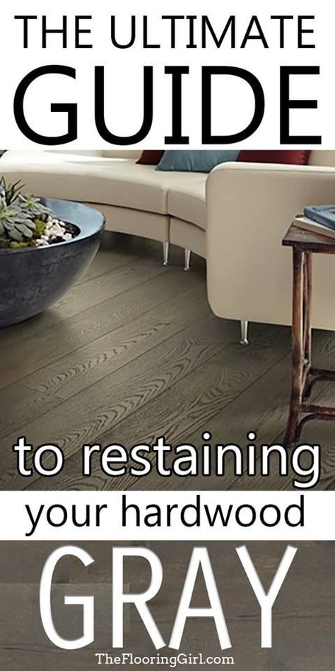 Restaining Wood Floors, Staining Hardwood Floors, Grey Hardwood Floors, Grey Hardwood, Hardwood Floor Colors, Real Hardwood Floors, Grey Wood Floors, Shiplap Fireplace, Refinishing Hardwood Floors